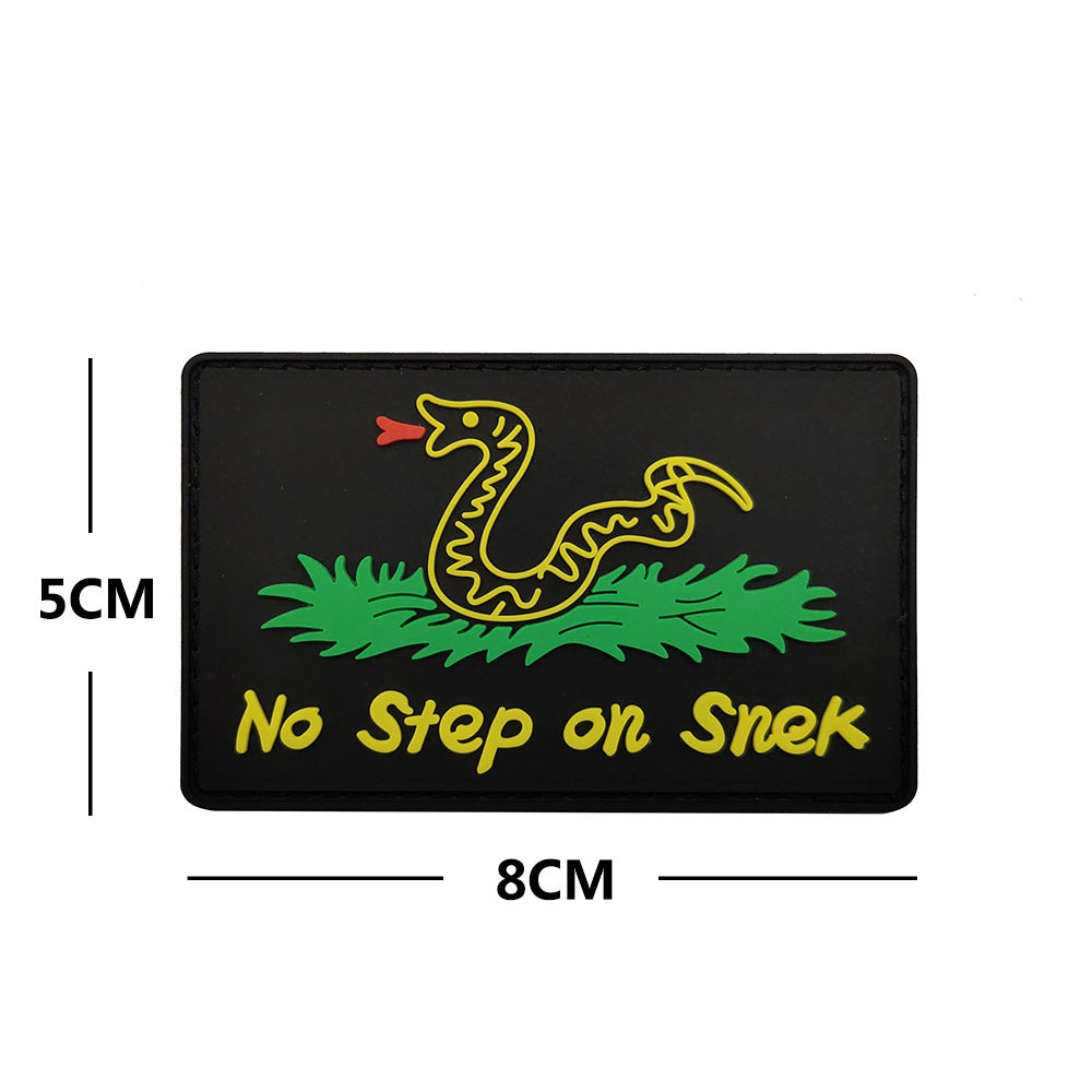 No Step On Snek Tactical Velcro Patch