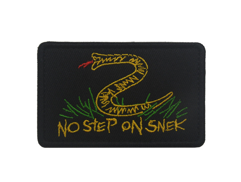 No Step On Snek Tactical Velcro Patch