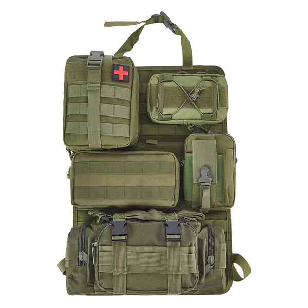 Tactical MOLLE Seat Organizer Full Set - TACTEC