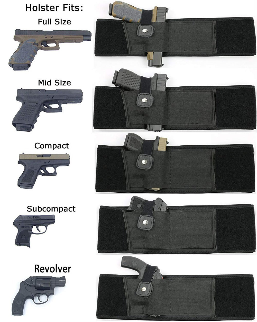 TACTEC Ultimate Belly Holster