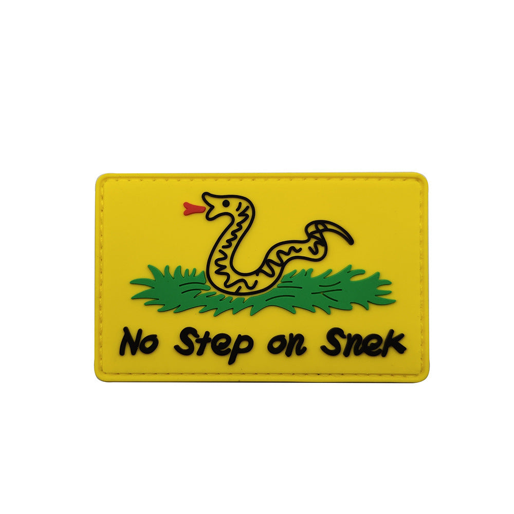 No Step On Snek Tactical Velcro Patch