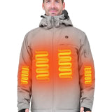 Sv Antartic Hardshell Heated Jacket - SkullVibe