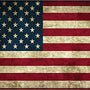 USA American Flag Metal Sign