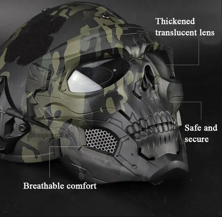 TACTEC Ghost S_kull Mask