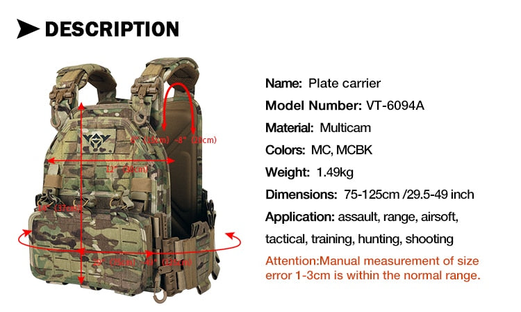 Lightweight Tactical Equipment Vest