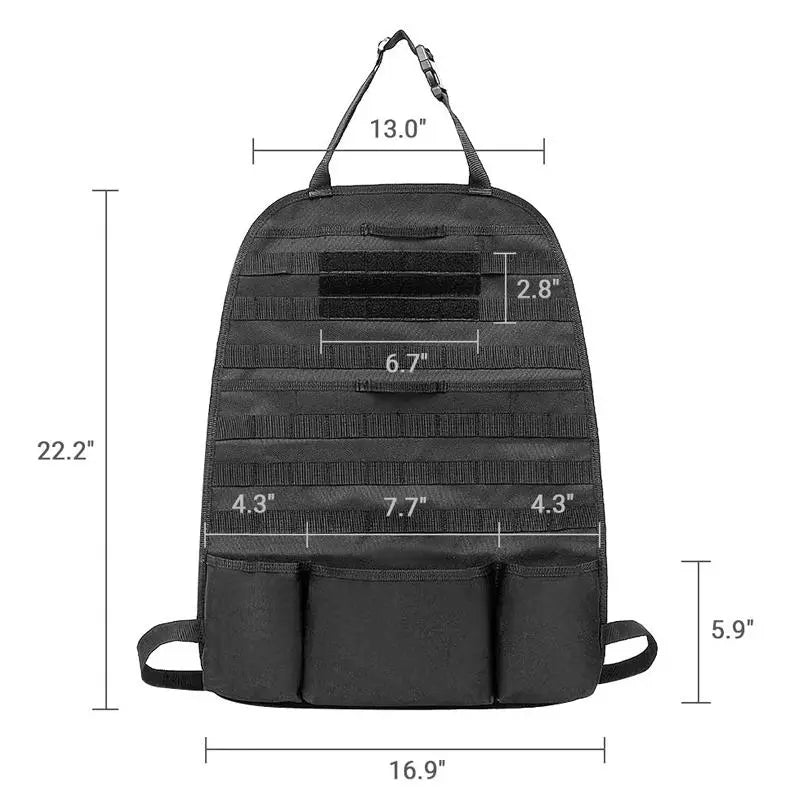 Tactical MOLLE Seat Organizer v2