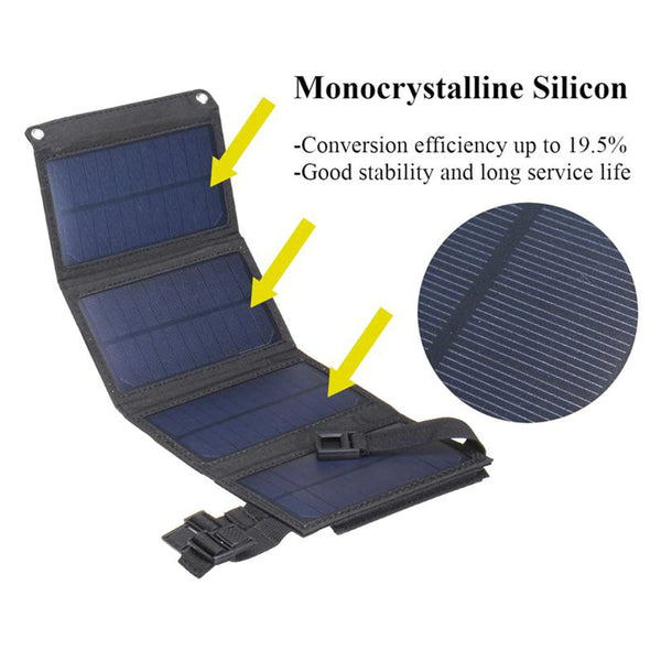 TACTEC Foldable Solar Panel