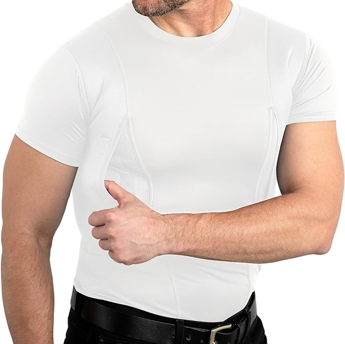 white concealed carry shirt