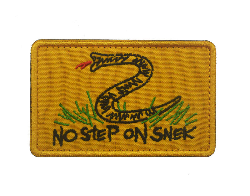 No Step On Snek Tactical Velcro Patch