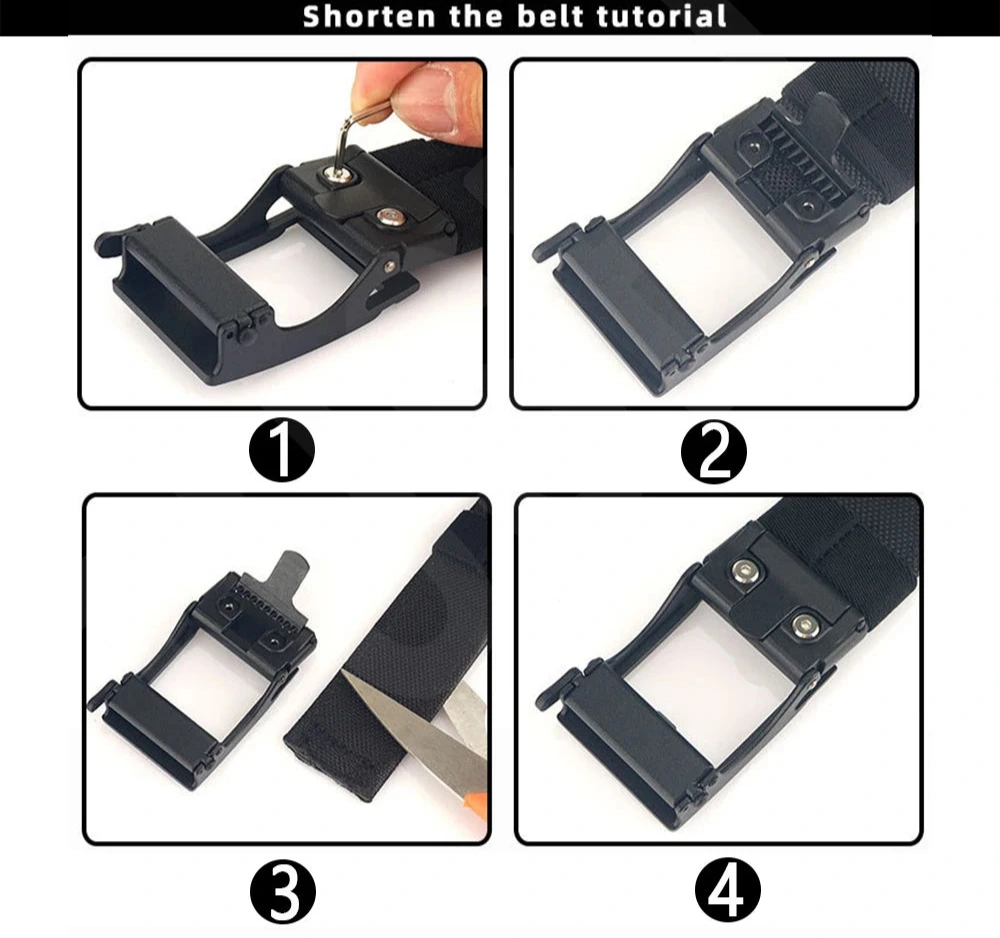 nylon gun belt instructions