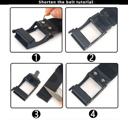 nylon gun belt instructions