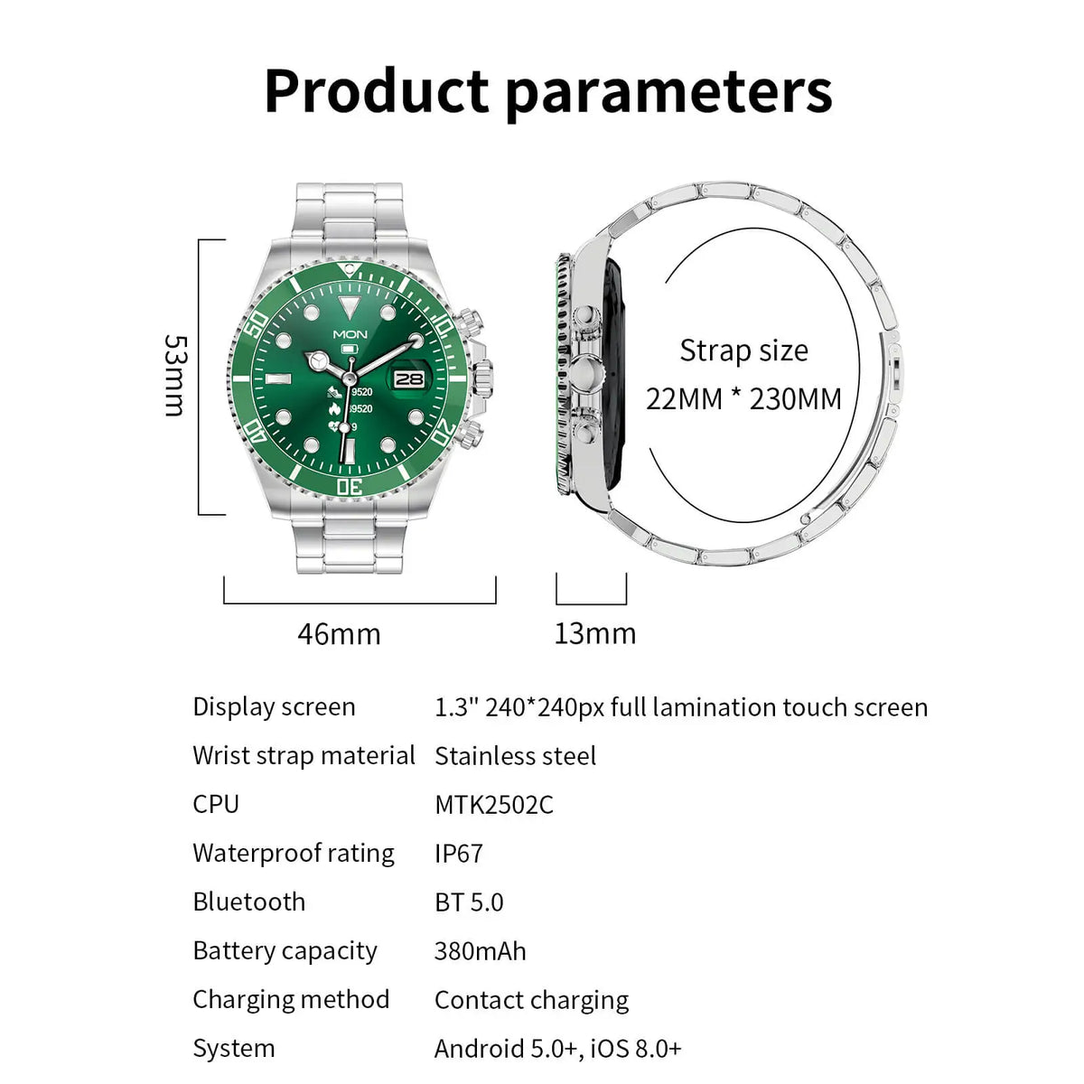 TACTEC Commander Pro™ Smartwatch