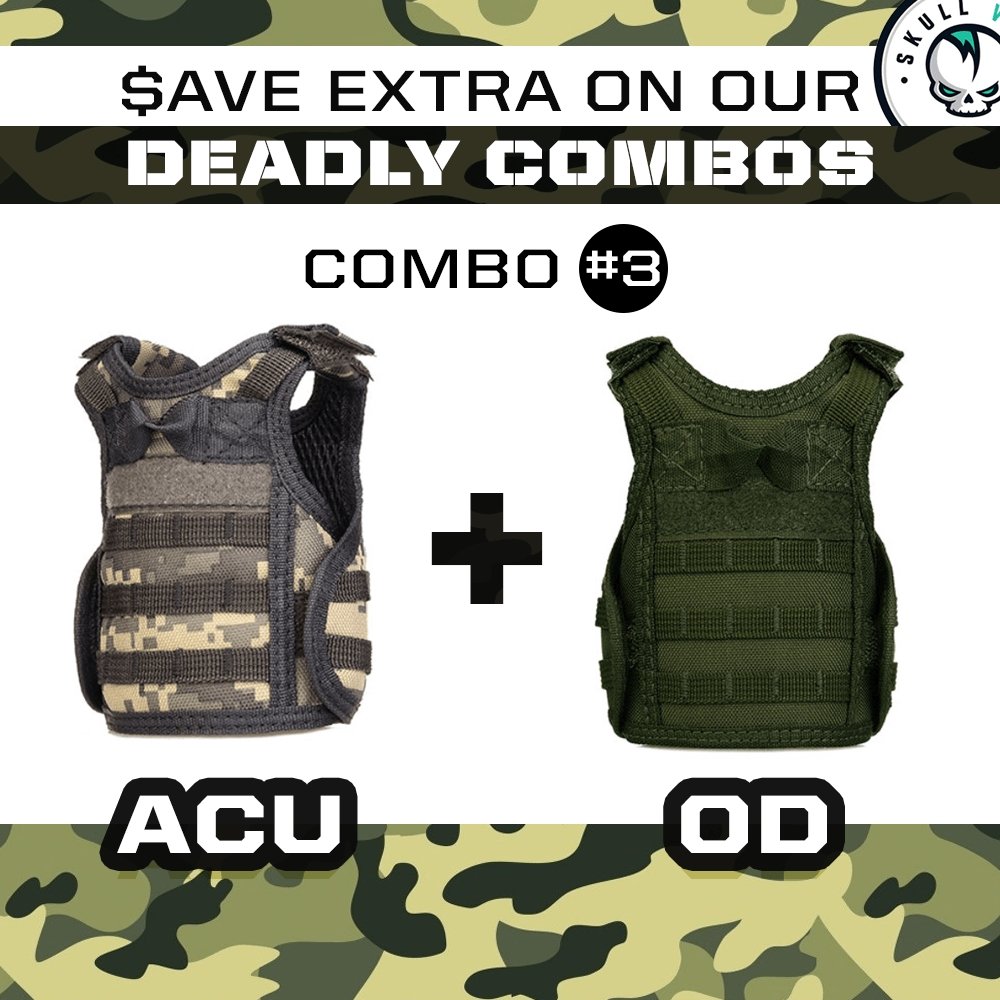 Tactical Beverage Military Vest - SkullVibe