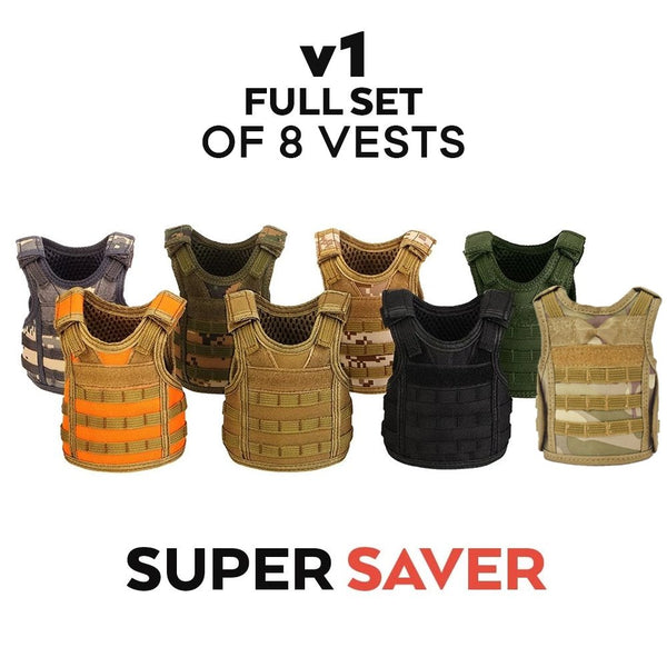 Tactical Beverage Military Vest v2 - SkullVibe