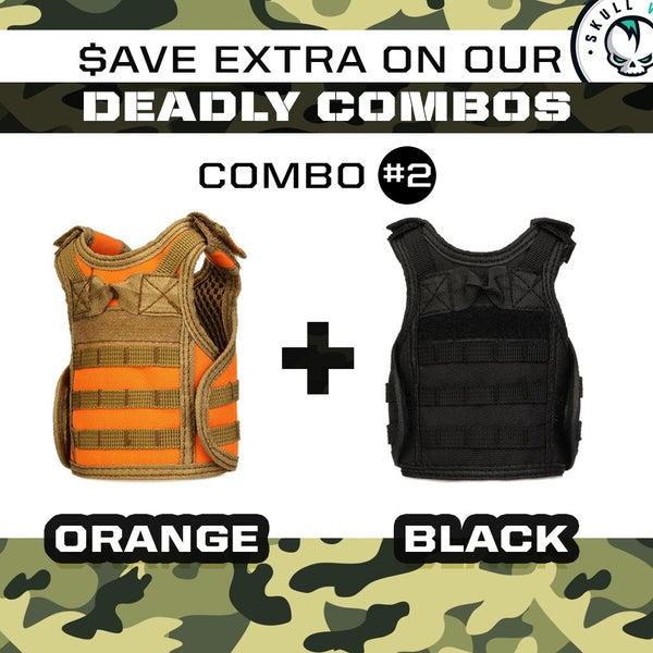 Tactical Beverage Military Vest v2 - SkullVibe