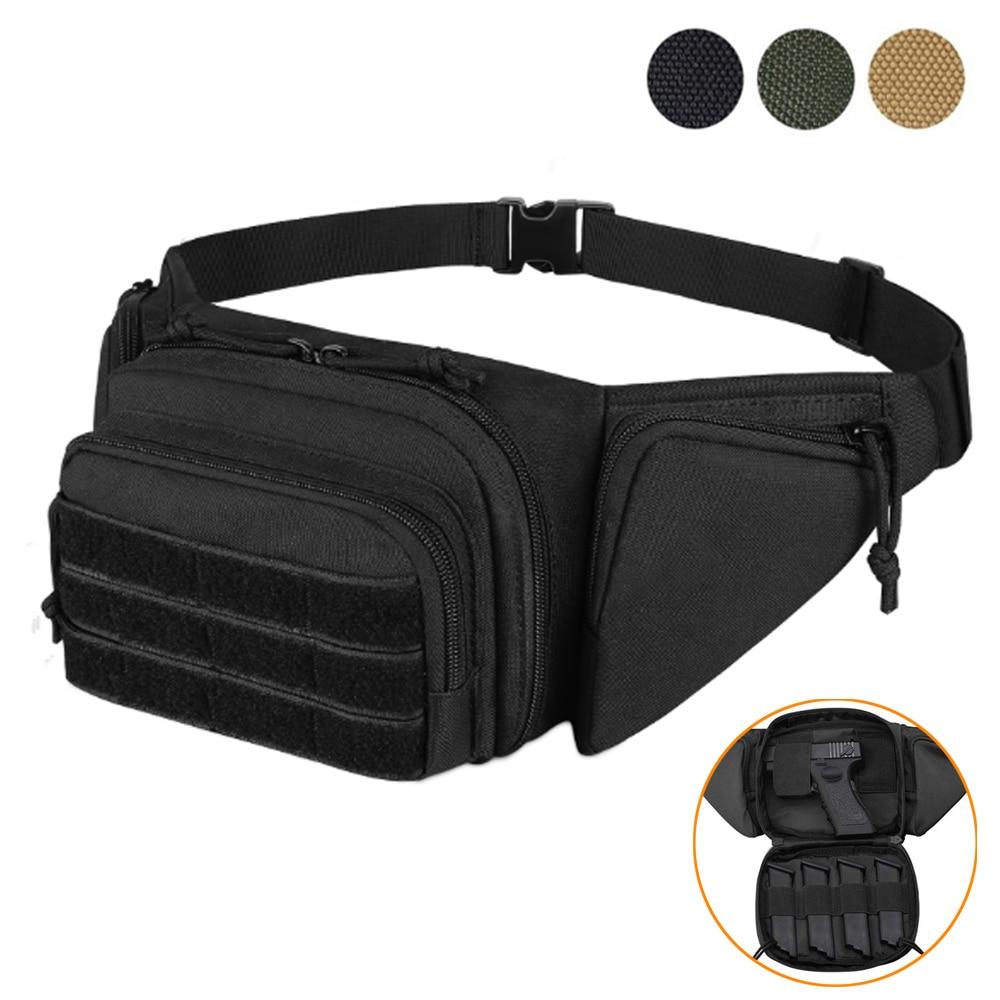 Military Waist Bag with Gun Holster