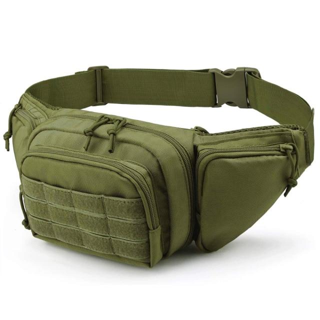 Military Waist Bag with Gun Holster