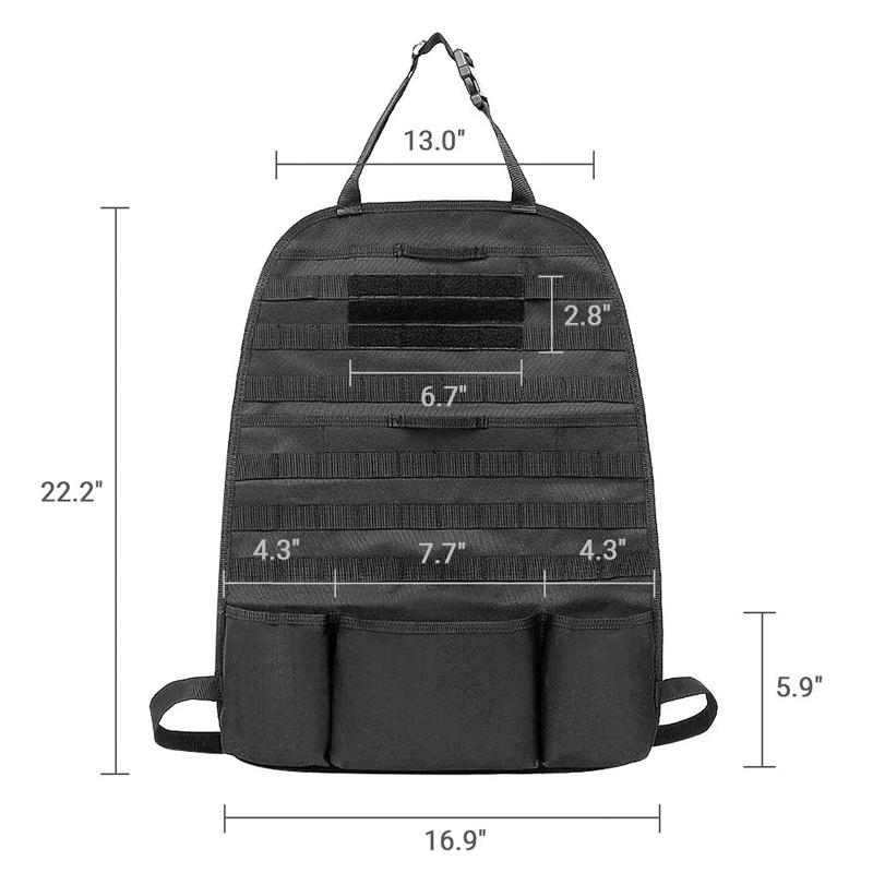 Tactical MOLLE Seat Organizer v2