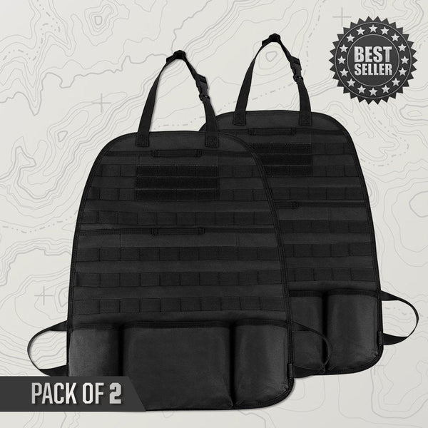 Tactical MOLLE Car Seat Organizer v2 - SkullVibe