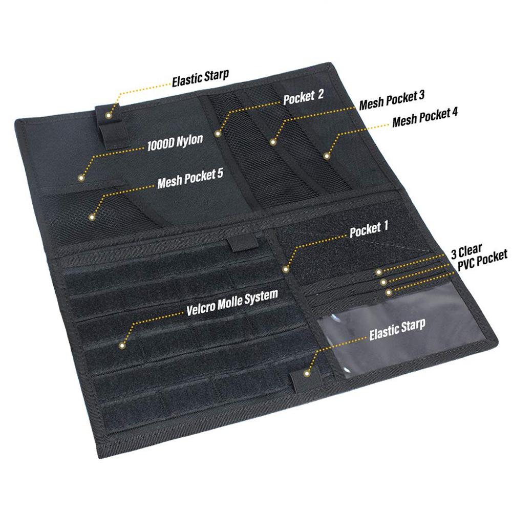 Tactical MOLLE EDC Visor Panel v2