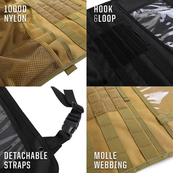 Tactical MOLLE Seat Organizer v3