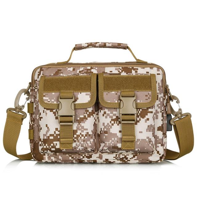 Tactical Shoulder Camouflage Traveling Handbag - SkullVibe