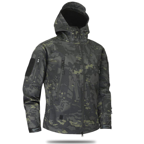 Tactical Softshell Waterproof Jacket - SkullVibe