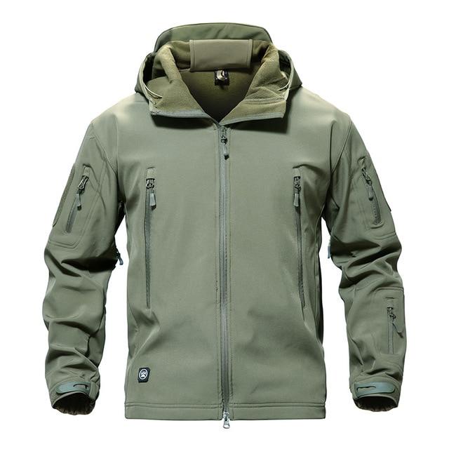 Tactical Softshell Waterproof Jacket - SkullVibe