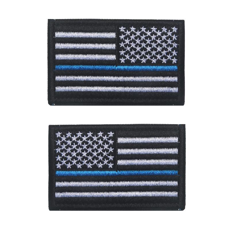 US Flag Military Patches (Combo)