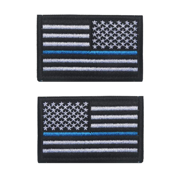 US Flag Military Patches (Combo)